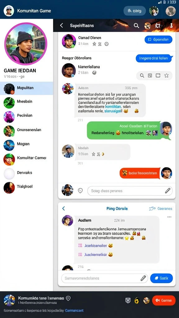 javo88 - Tangkapan layar menunjukkan karakter utama dalam aksi.