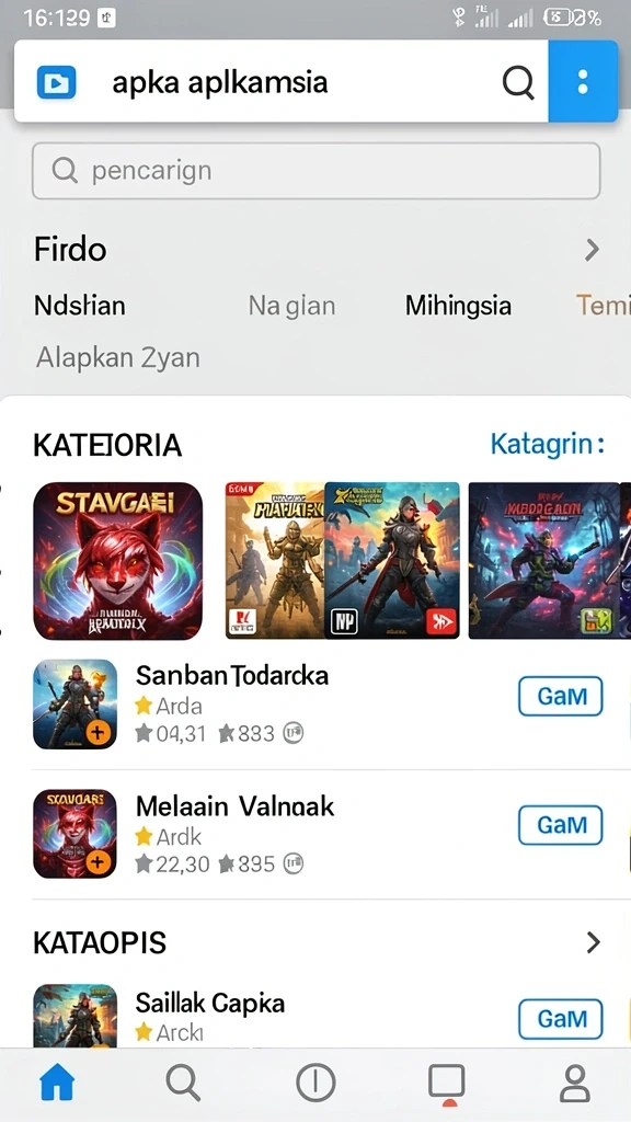 ocatoto - Latar belakang dunia fantasi yang menakjubkan.