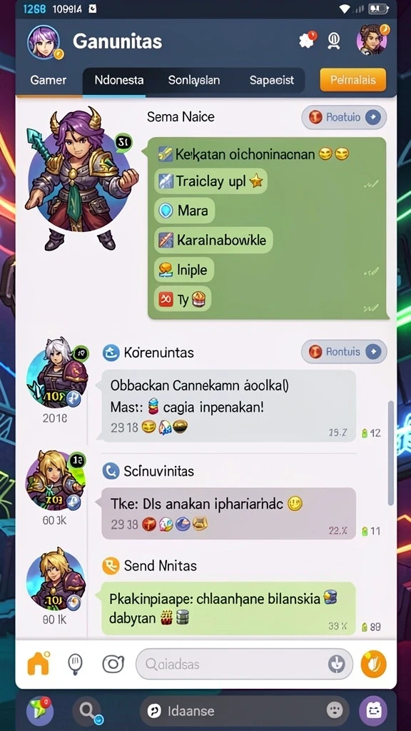 sjo777 - Tampilan fitur multiplayer yang seru.
